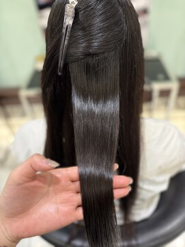 アピッシュ ギンザ(apish ginza) 柔らか質感ナチュラルストレート