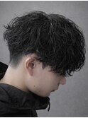 波巻きシャドウパーマ