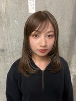 アジリ(agili)&nbsp;レイヤーカット/オリーブベージュ/ブリーチ無し