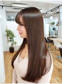 【湿気で広がる方に】サラ艶シルクストレート