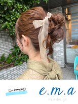エマヘアデザイン(e.m.a Hair design)&nbsp;アップアレンジ