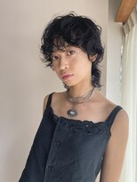 グラス(grass)&nbsp;ウルフパーマ　マレットヘア