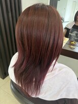 ラグゼヘアカミヤ 菊川店(luxe hair CAMIYA)&nbsp;ピンク系カラー