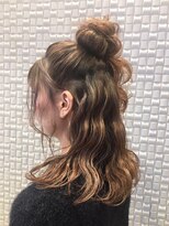 【新宿　Neolive】ヘアセット☆お団子アレンジ