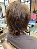 QUATRO×GranCieux☆ウルフ風セミディ