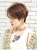 レンク(LENC)&nbsp;Coast.ベリーショート×ピンクバイオレットカラー×小顔