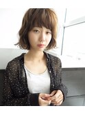LIFE 名古屋 ボブ ミックス巻き