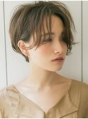 【花本】耳かけショートで大人っぽく|30代40代50代