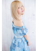 ヘアアンドビューティー ミック(Hair & Beauty miq)&nbsp;スパイシー＆キュート★ハイトーンミディb