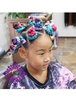 リブール(Libur) bantu knots