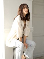 アビエクレール 河内花園(abije claire) 抜け感たっぷりミディアム★20代30代50代 髪質改善