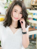 カバーヘア イヴ 戸頭店(COVER HAIR EVE) ★アップバング小顔流れるレイヤーくびれヘア20代30代40代★8