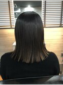 切りっぱなしボブ