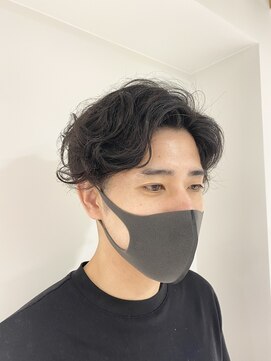 エデュコスゥリール(educo per sourile) メンズミディアムパーマ【自由が丘】