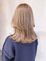 アイティーバイアルバム 藤沢店(IT by ALBUM)&nbsp;ブランドベージュレイヤー_くびれヘアアースカラー_ba370281