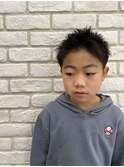アップバングショート (キッズカット)