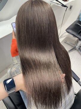 ヒビヲ(HIBIO) 脱白髪染めハイライト白髪ぼかしリタッチハイトーンダブルカラー