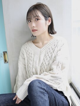 バース(BIRTH) 天神【BIRTH】シースルーバング×艶カラーボブ1