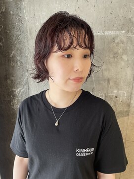 ハマモト 毛先に動くパーマ