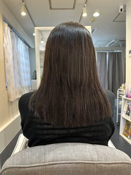 カナエルドットヘア(kanaeru.hair) うるツヤロングレイヤースタイル