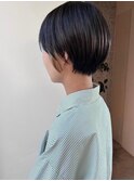 コンパクトショート/アッシュブラック