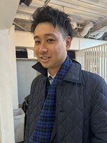 アイヴィー 池袋(IVY)&nbsp;池袋メンズアップバングショート◎[池袋メンズ美容室］