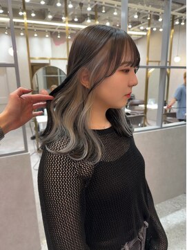 ロンド レア 天神大名店(Lond Le’a) 天神大名ダブルカラーケアブリーチハイトーンレイヤーカット韓国