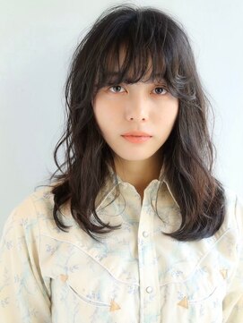 アンドレイ 表参道(andrey) 魅力倍増カール/セミディ/シアーカラー/姫カット/ダークアッシュ