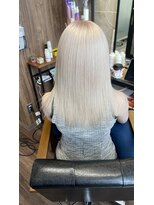 ラル(Lull)&nbsp;【ホワイトカラー×ケアカラー】ケアブリーチ/ダブルカラー