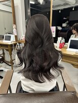 ハピネス 梅田茶屋町店(HAPPINESS)&nbsp;韓国ヘア/レイヤー/顔まわりカット/ブリーチなし/グレージュ