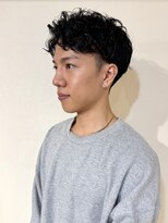 メンズ　メンズパーマ　スパイラルパーマ