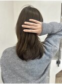 aki*ブリーチなしダブルケアカラー*オリーブベージュ
