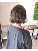 【ism 千葉】切りっぱなしボブ