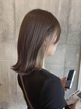 アーチ(ARCH) ラベージュ × シルバーインナー 《 ARCH Mayu 》