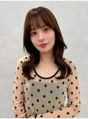 レイヤー/ネビージュ/韓国ヘア/イメチェン/縮毛矯正/中野/