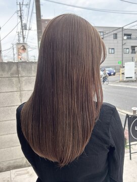 ラック 津田沼(LUCK) ベージュダブルカラーインナーカラーケアブリーチ