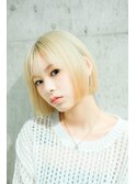 ハニーブロンドボブ