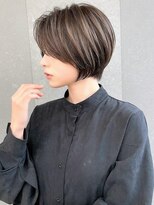 ロンドシエル 横浜(Lond ciel)&nbsp;ミニウルフレイヤーカット顔周り前髪韓国ショートボブ/横浜