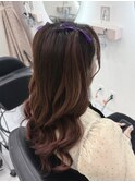 ハーフツインテール／梅田へアセット