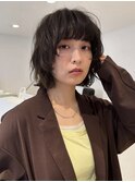 レイヤーボブパーマ/村上/Nary河原町/京都美容室
