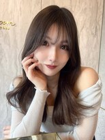 ルームバイシー 新宿(Loom. by Sea)&nbsp;＊レイヤーカット×ショコラアッシュ【新宿/韓国ヘア/小顔ヘア】