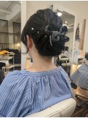 お呼ばれヘアセット