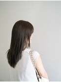 【酸性ストレート×オリーブグレージュ】