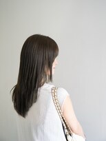 ネイヴィル(navile)&nbsp;【酸性ストレート×オリーブグレージュ】