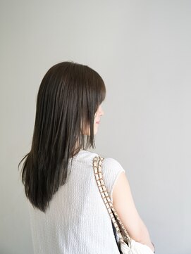 ネイヴィル(navile) 【酸性ストレート×オリーブグレージュ】