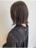 【LASIA大分/牧駅徒歩5分】プラチナグレージュ/切りっぱなしボブ