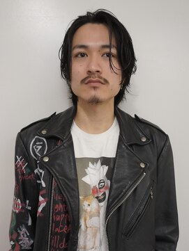 ランプ 代官山(the lamp) センターパートニュアンスパーマツイストパーマスパイラルパーマ