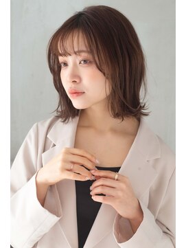 ロンドシエル 横浜(Lond ciel) 韓国ボブ×顔まわりレイヤー