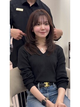 シュガー(Sugar) 透明感カラー/ワンホンヘア/韓国ヘア/顔まわり/大阪/梅田