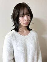 ノラ シブヤ(NORA) ☆ミディアムレイヤーウルフカットハッシュカットシャギーレイヤ